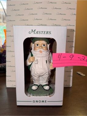 Limited Edition Official 2026
Masters Mini Caddie Garden Gnome Mini
